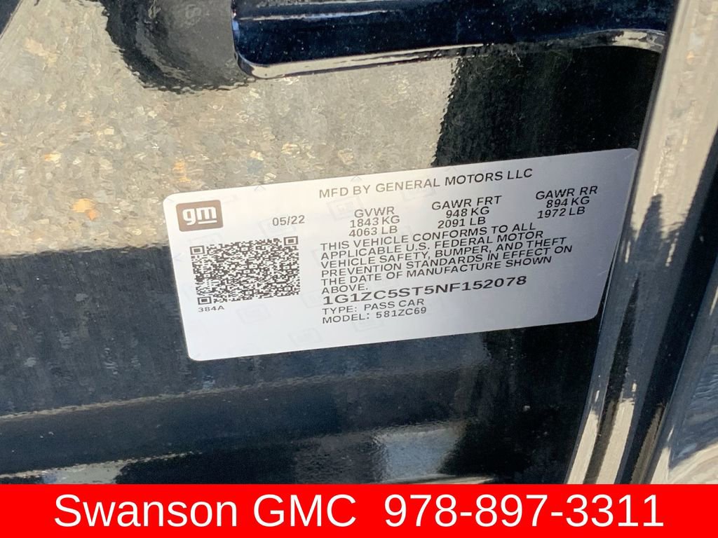 Used 2022 Chevrolet Malibu LS w/ Driver Confidence Package II image 33