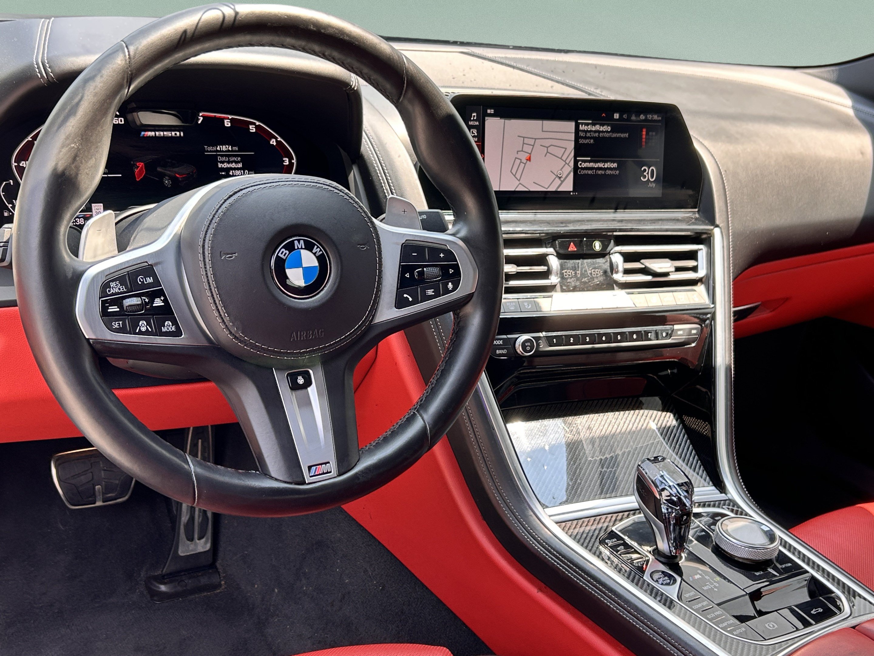Used 2022 BMW M850i xDrive Convertible w/ M Carbon Exterior Package AWD/4WD image 8
