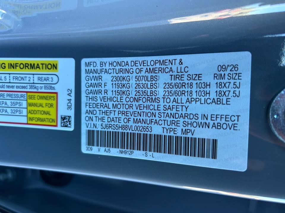 New 2027 Honda CR-V Sport-L image 35