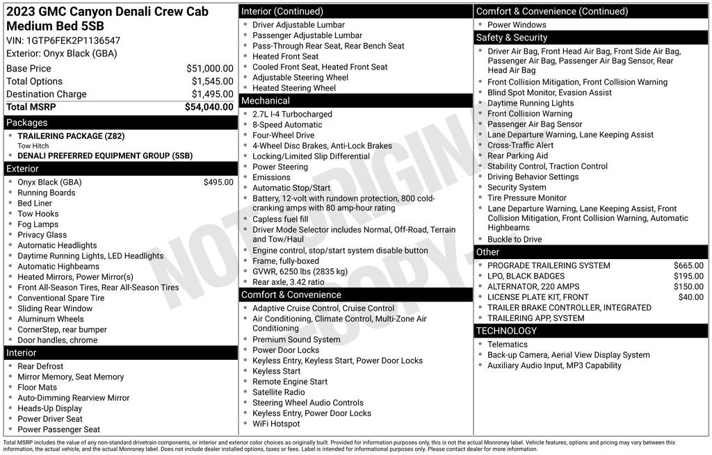 Used 2023 GMC Canyon Denali image 7