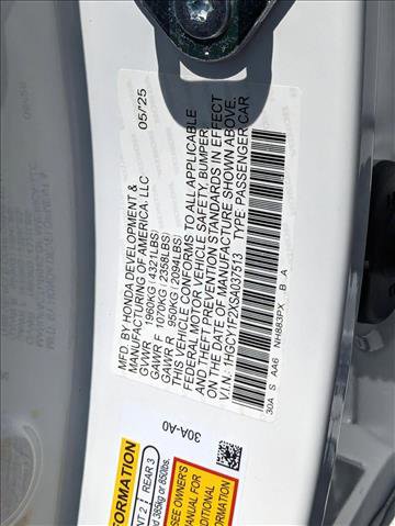 New 2025 Honda Accord LX image 17