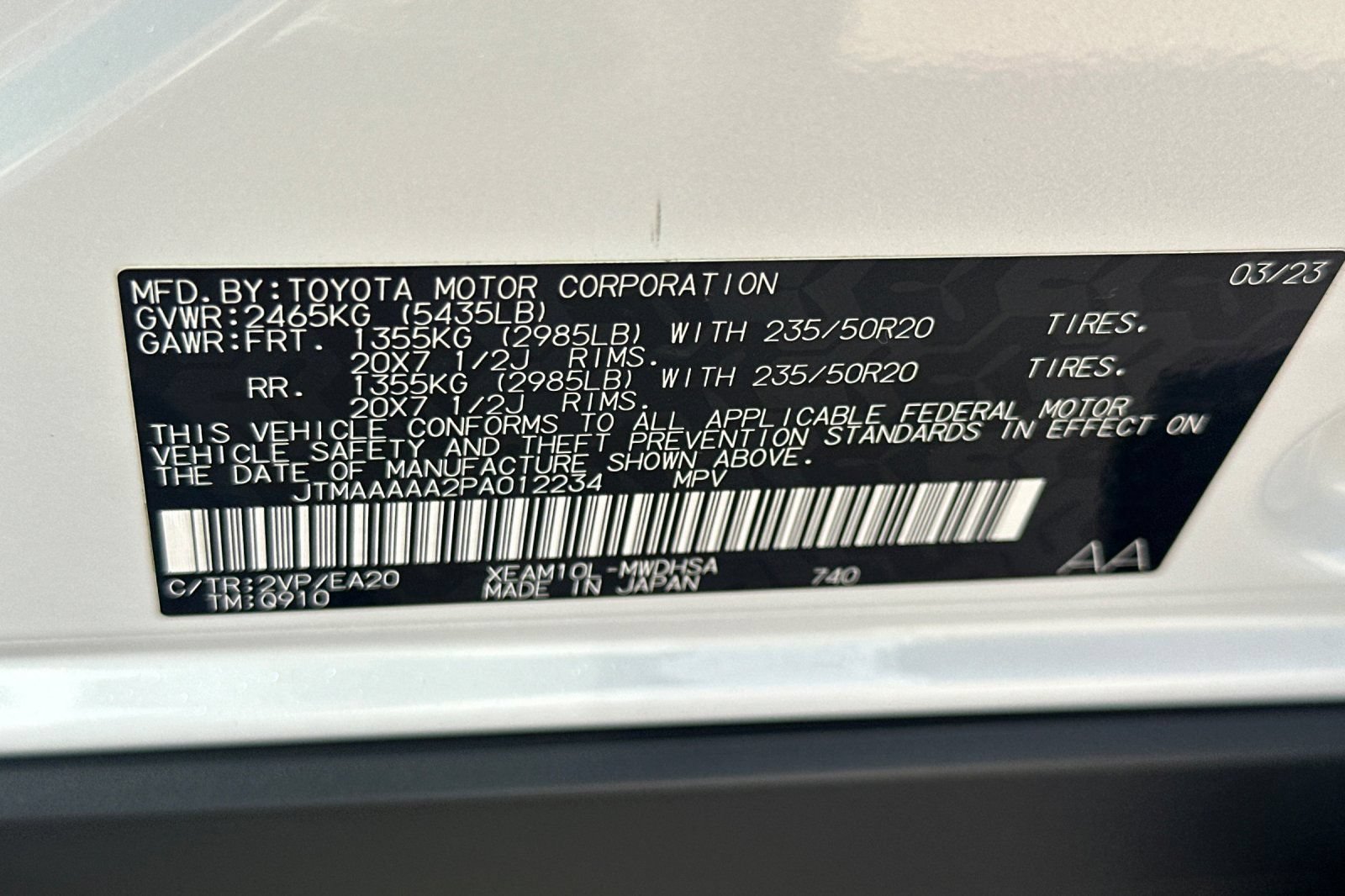 Certified 2023 Toyota bZ4X FWD image 39