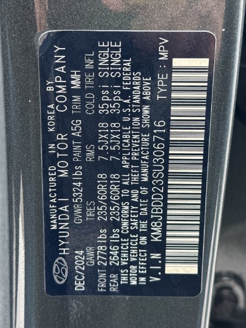 Used 2025 Hyundai Tucson SEL AWD/4WD image 19