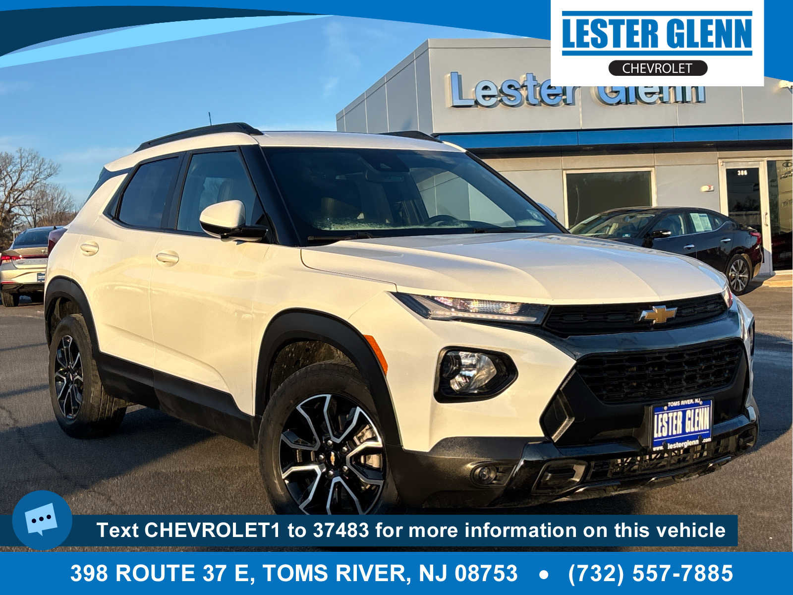 Certified 2023 Chevrolet TrailBlazer ACTIV w/ Sun and Liftgate Package image 1