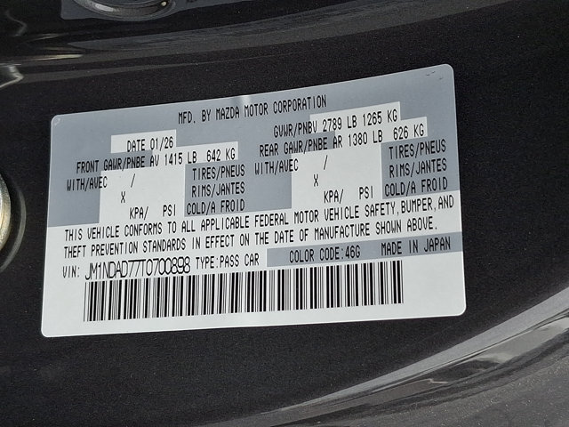 New 2026 MAZDA MX-5 Miata Grand Touring w/ Appearance Package RWD image 21