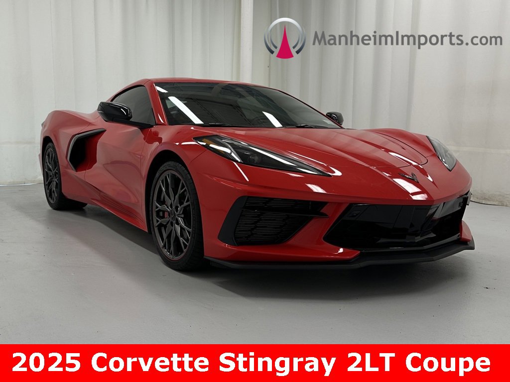 Used 2025 Chevrolet Corvette Stingray Preferred Cpe w/ 2LT