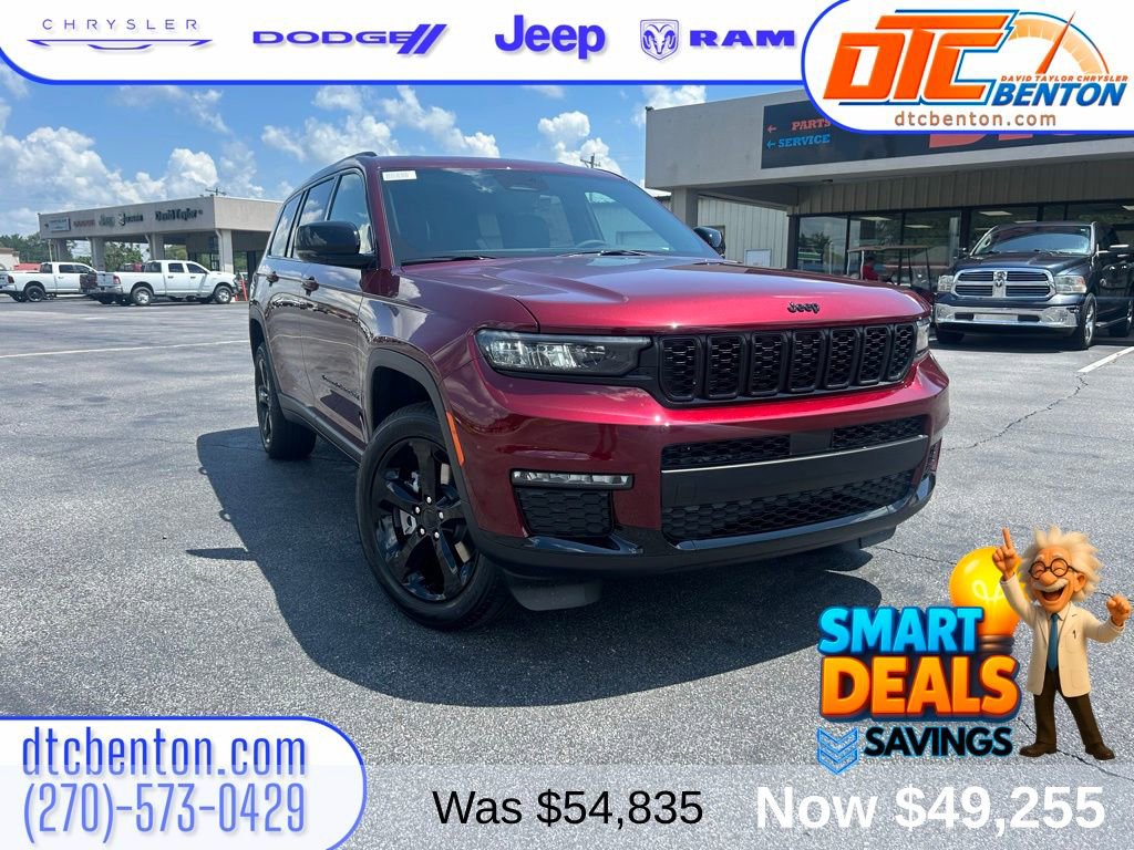 New 2025 Jeep Grand Cherokee L Limited w/ Black Appearance Package