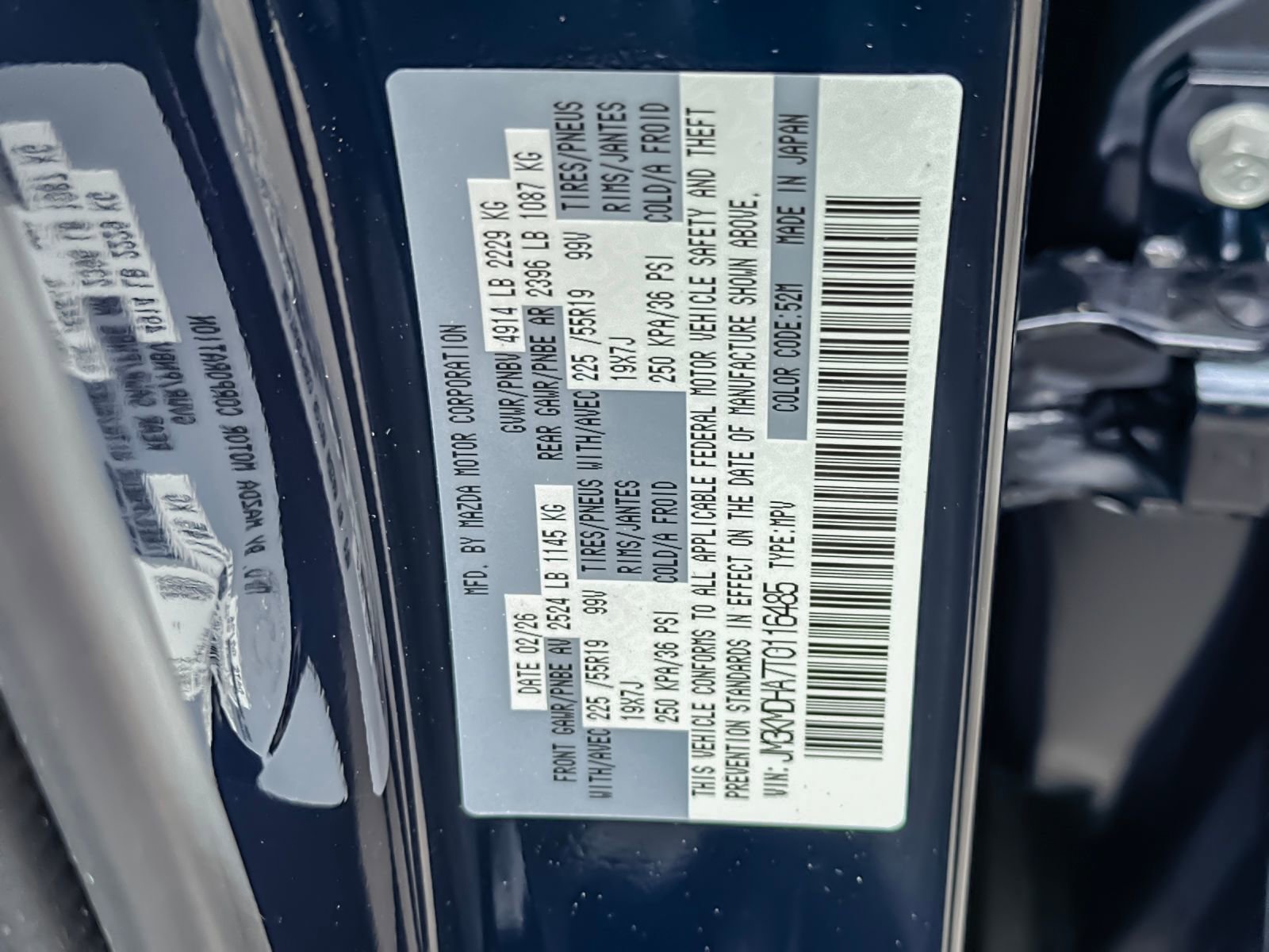 New 2026 MAZDA CX-5 2.5 S w/ Premium Package AWD/4WD image 26