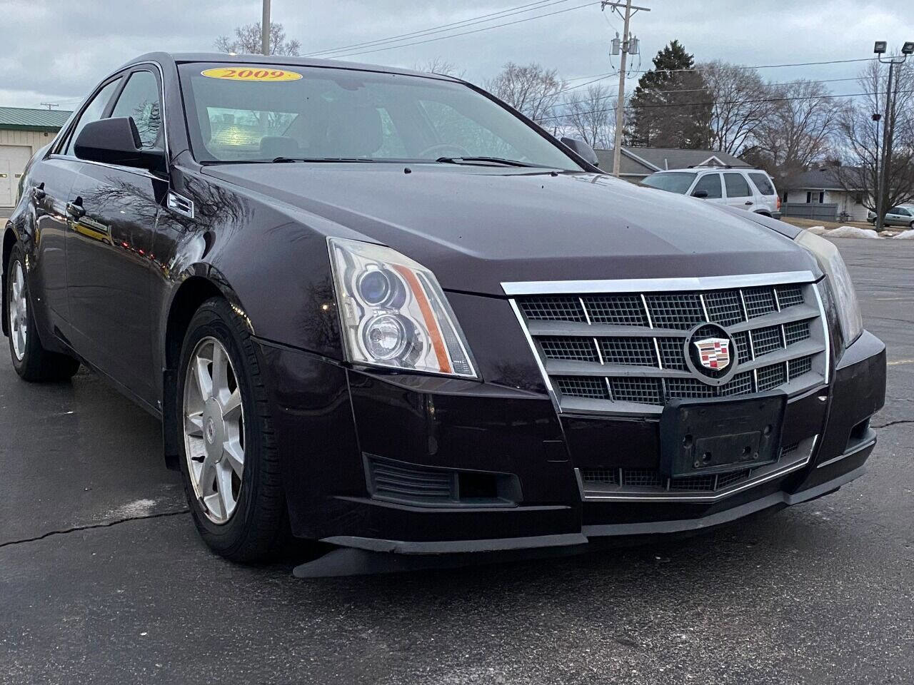 Used 2009 Cadillac CTS 3.6L V6 AWD 4dr Sedan w/ Wood Trim Package image 3