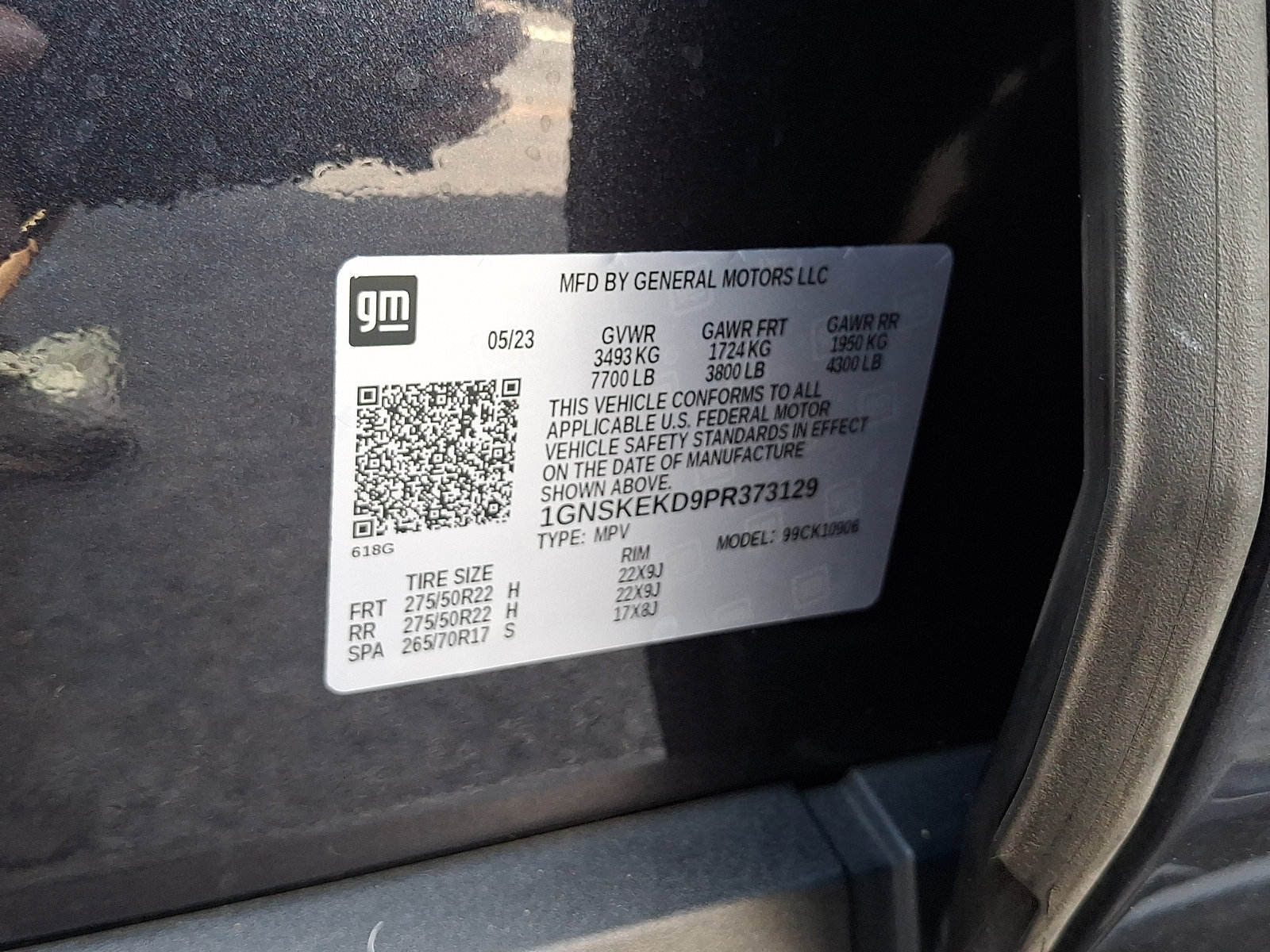 Certified 2023 Chevrolet Suburban RST AWD/4WD image 27