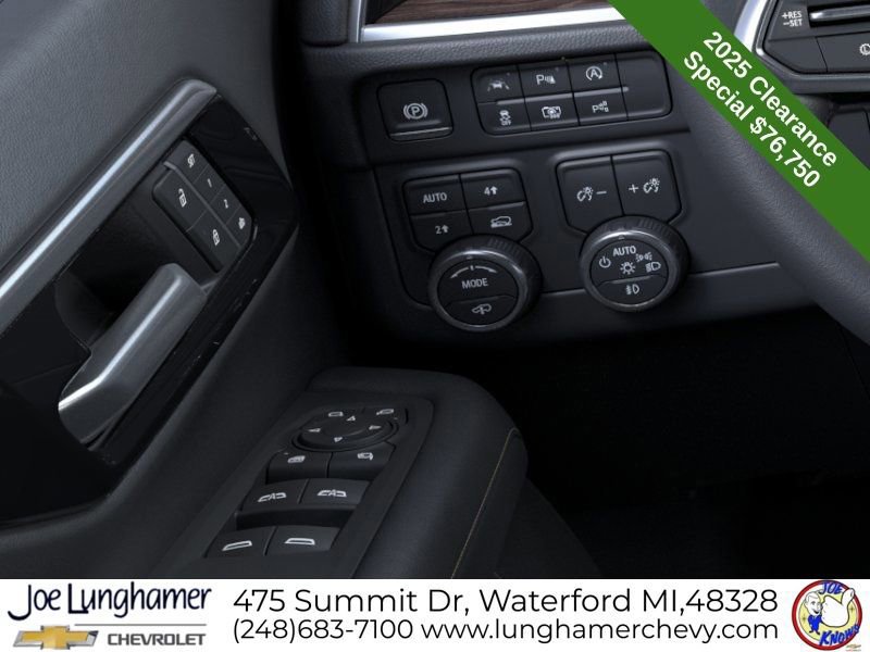 New 2025 Chevrolet Tahoe Premier w/ LPO, Illumination Package image 24