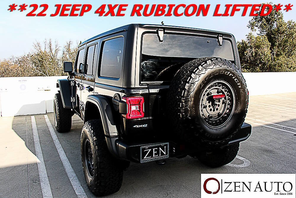 Used 2022 Jeep Wrangler Unlimited Rubicon 4xe w/ Cold Weather Group image 8