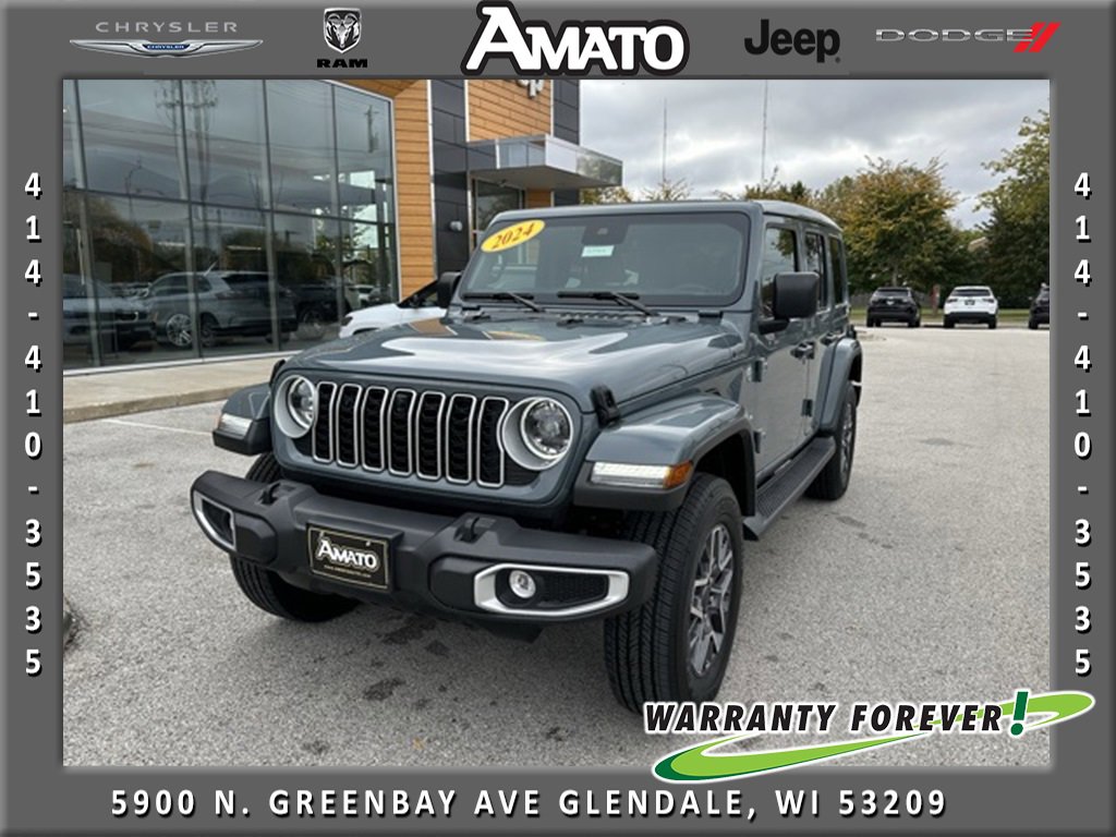 Used 2024 Jeep Wrangler Sahara w/ Technology Group