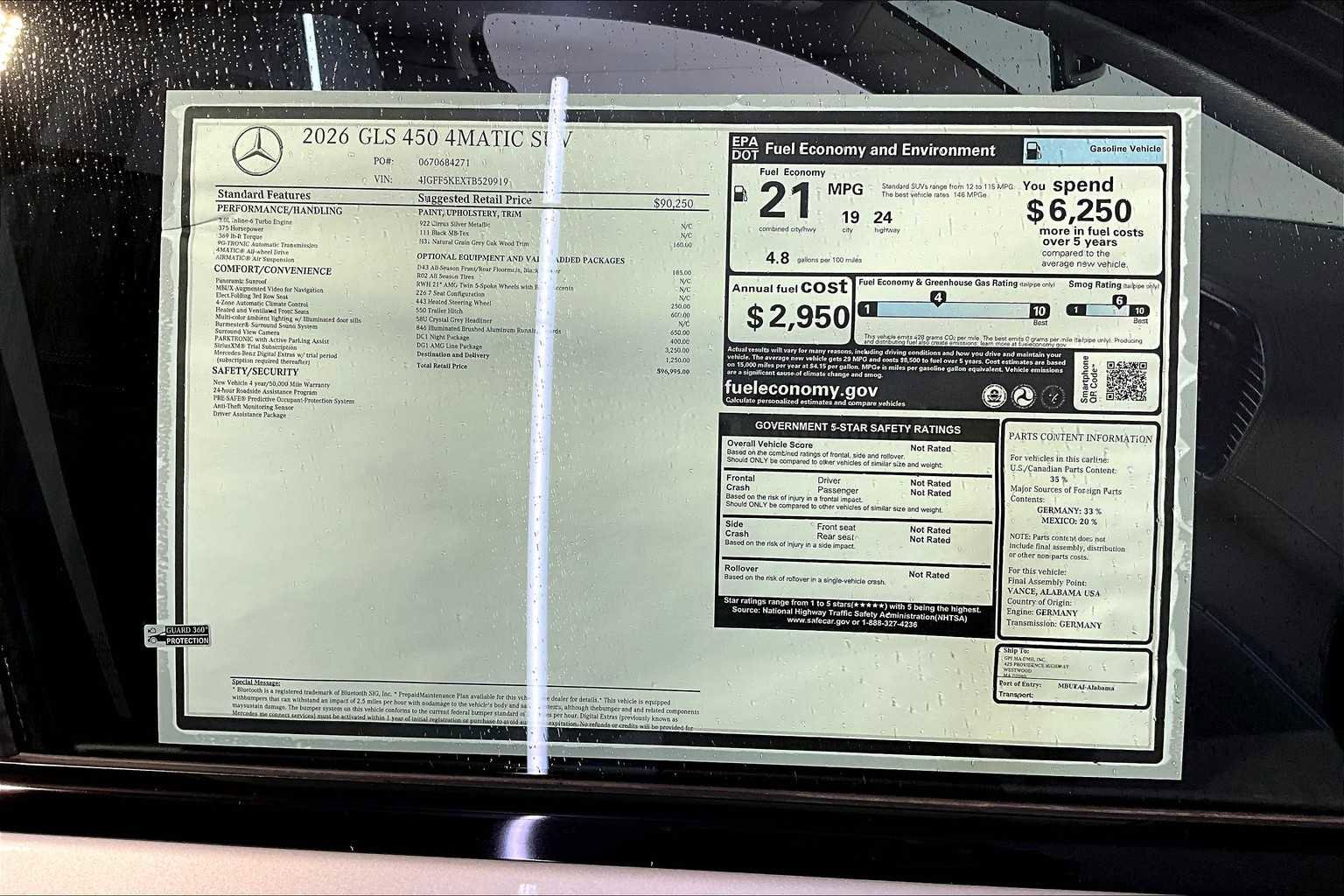 New 2026 Mercedes-Benz GLS 450 4MATIC image 18