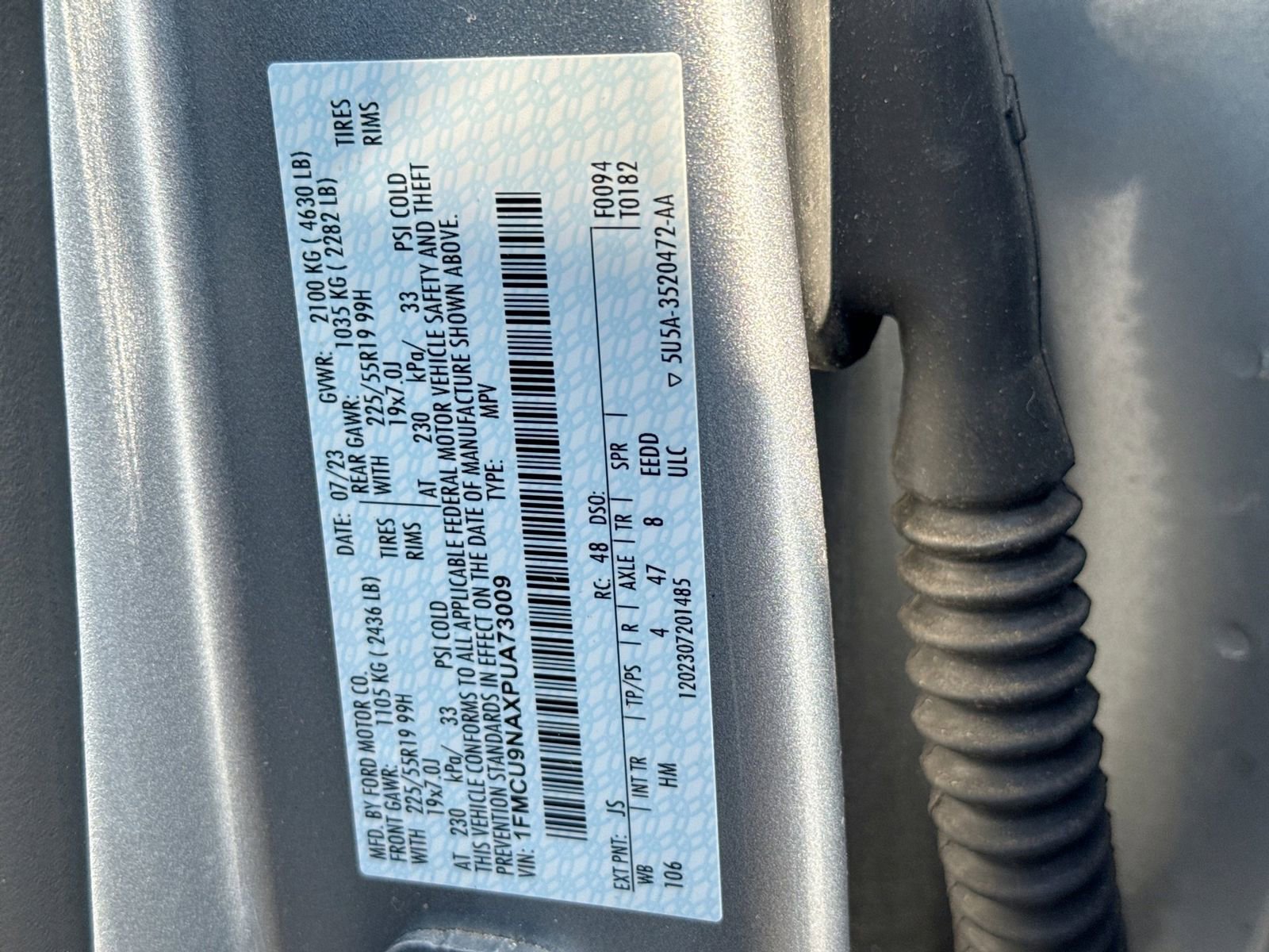 Used 2023 Ford Escape ST-Line Select w/ Tech Pack #2 AWD/4WD image 17