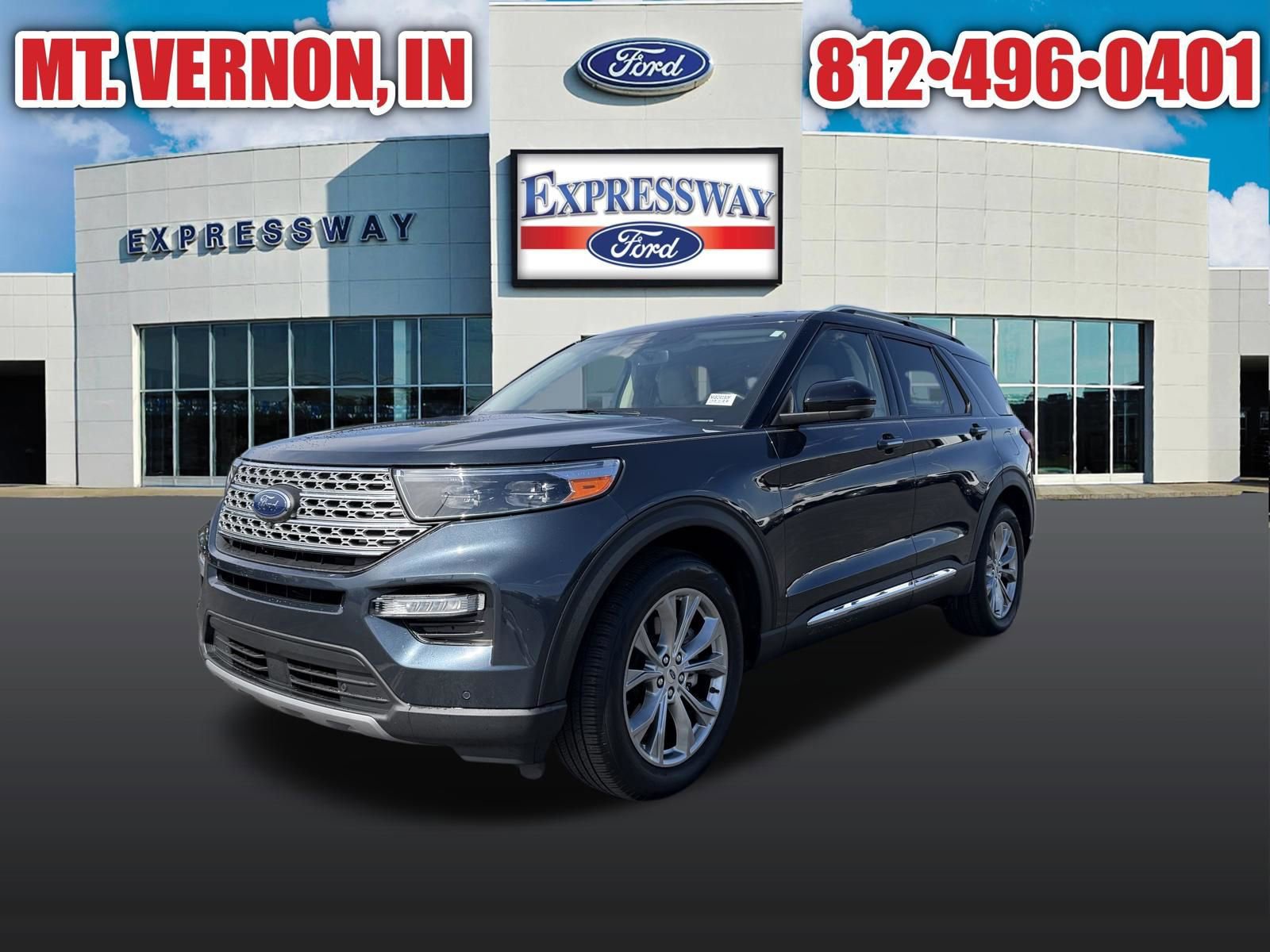 Used 2022 Ford Explorer Limited w/ Equipment Group 301A image 2