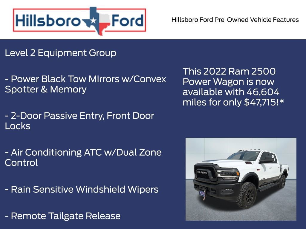 Used 2022 RAM 2500 Power Wagon w/ Level 2 Equipment Group AWD/4WD image 6