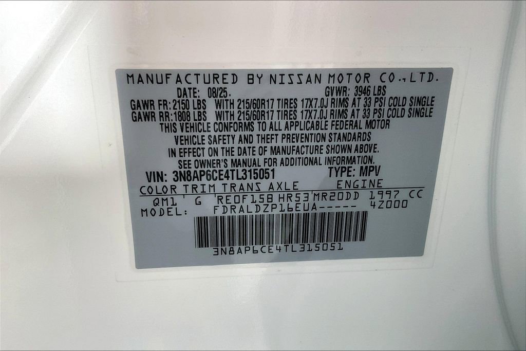 New 2026 Nissan Kicks SV image 26