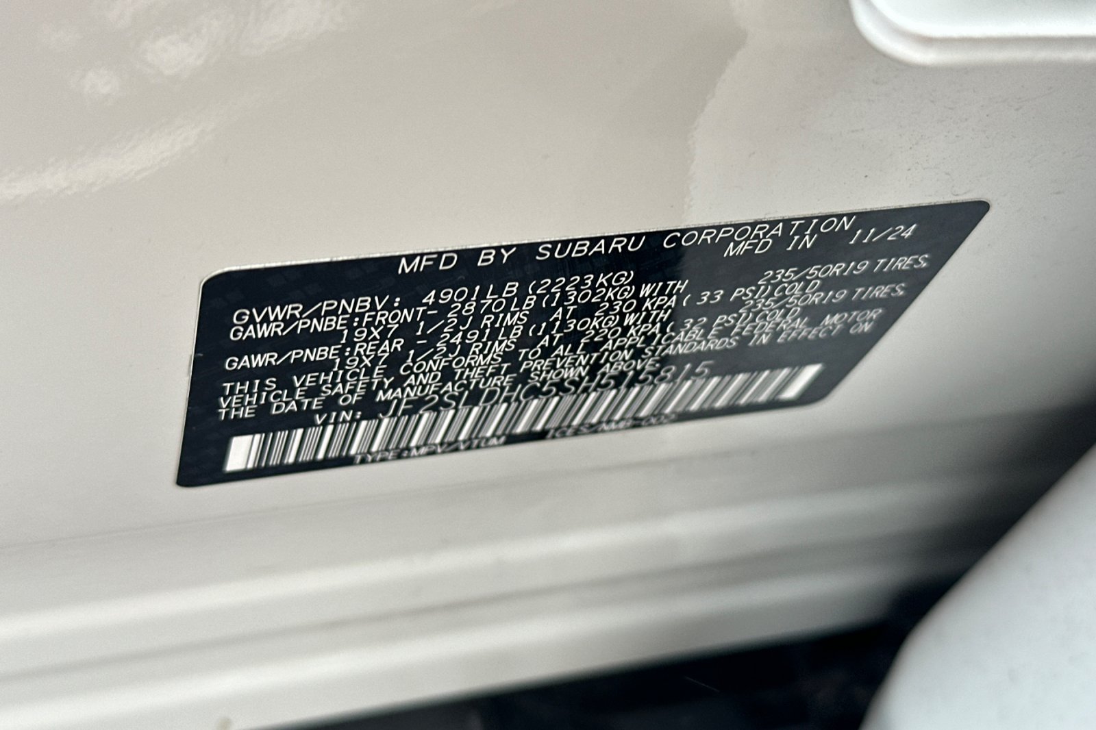 Used 2025 Subaru Forester Sport w/ Popular Package #2 AWD/4WD image 27
