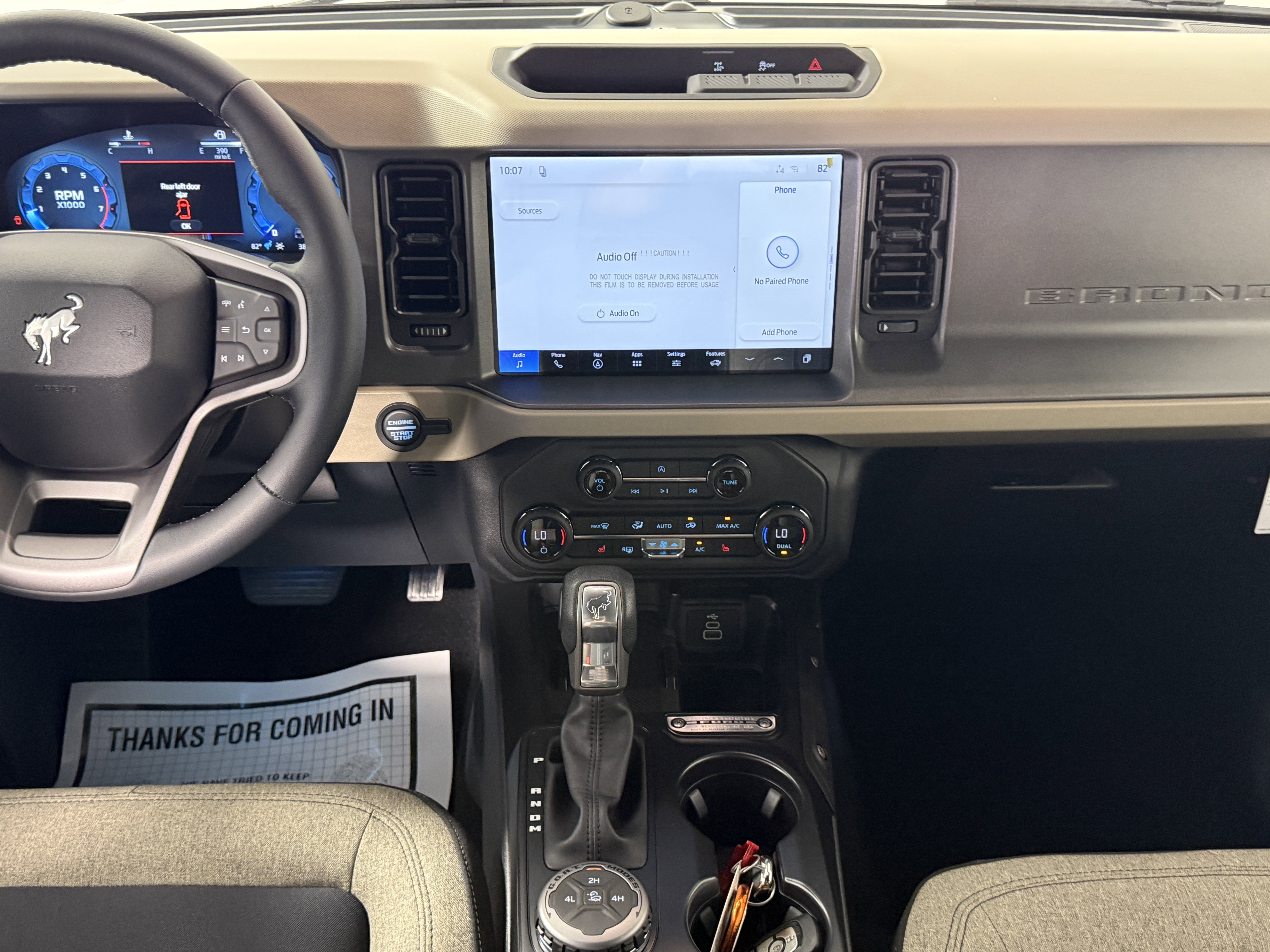 New 2026 Ford Bronco Big Bend AWD/4WD image 13