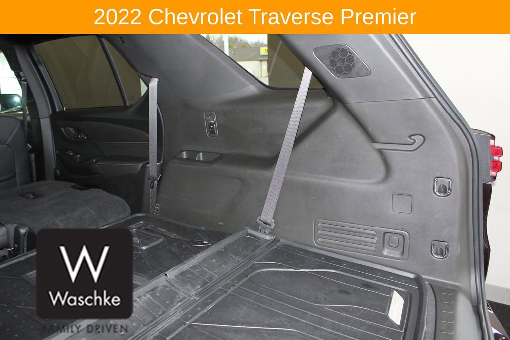 Used 2022 Chevrolet Traverse Premier w/ LPO, Floor Liner Package AWD/4WD image 24
