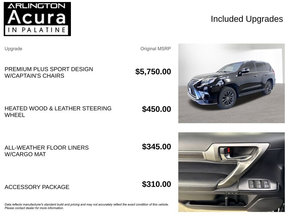 Used 2022 Lexus GX 460 Premium w/ Accessory Package AWD/4WD image 4