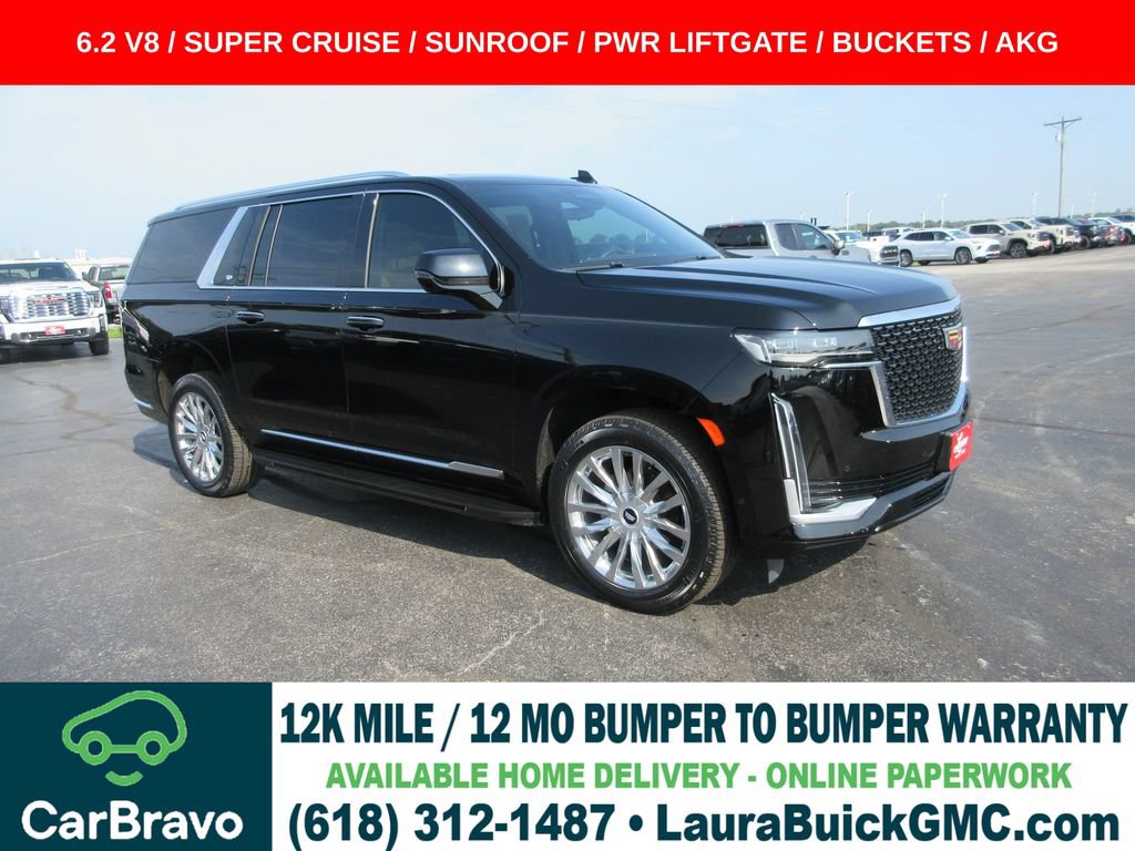 Certified 2022 Cadillac Escalade ESV Premium Luxury
