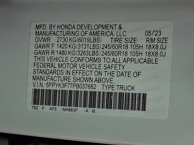 Used 2023 Honda Ridgeline RTL-E image 29