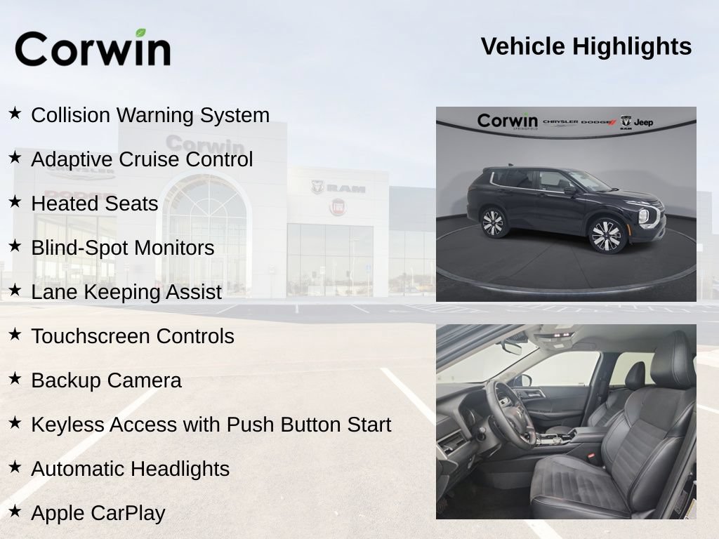 Used 2025 Mitsubishi Outlander SE FWD image 11