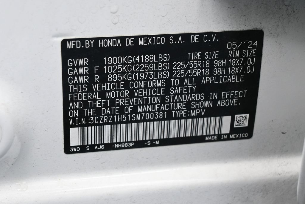 Used 2025 Honda HR-V Sport image 16