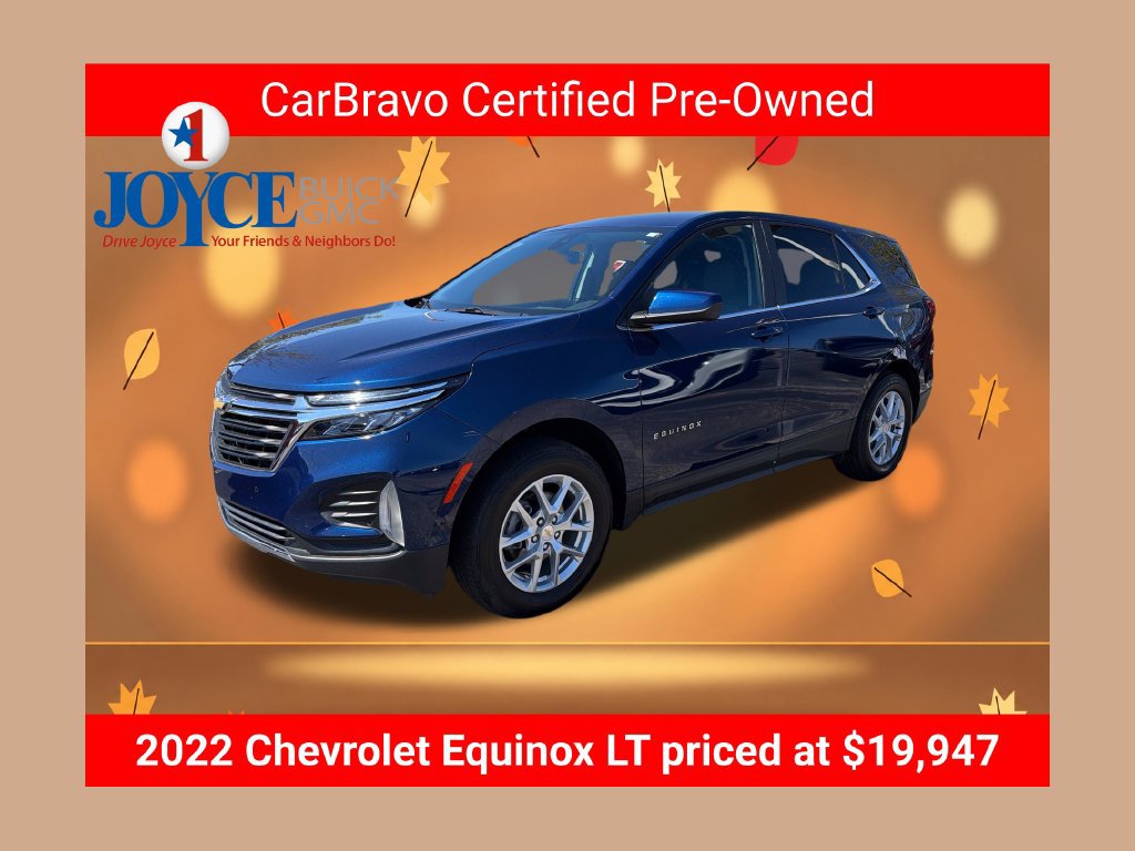 Certified 2022 Chevrolet Equinox LT