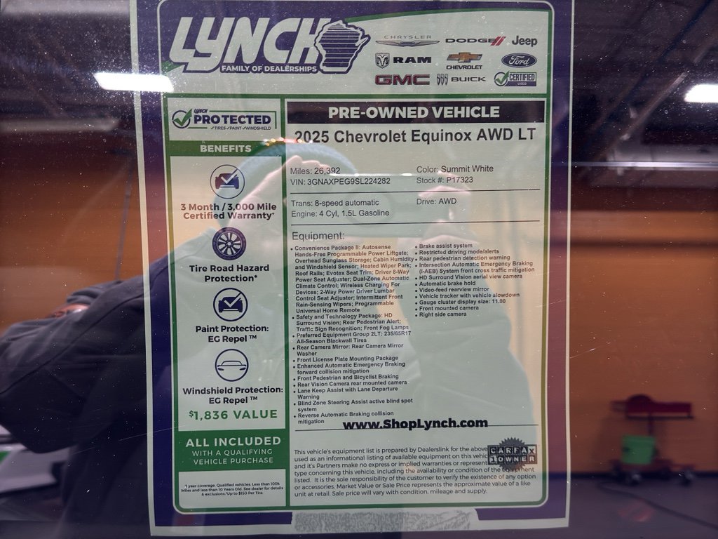 Used 2025 Chevrolet Equinox LT w/ Convenience Package II image 41