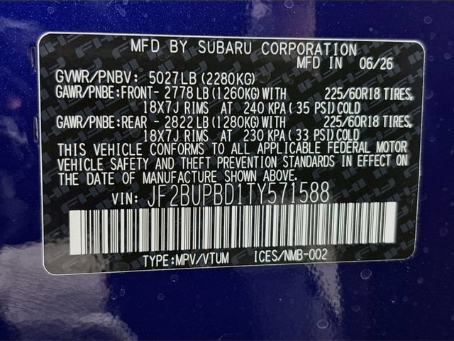 New 2026 Subaru Outback Premium AWD/4WD image 32