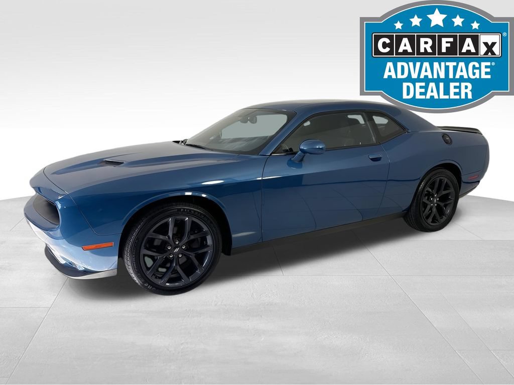 Used 2021 Dodge Challenger SXT w/ Blacktop Package RWD image 1