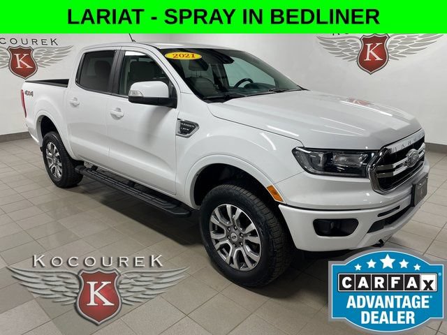 Used 2021 Ford Ranger Lariat w/ Trailer Tow Package