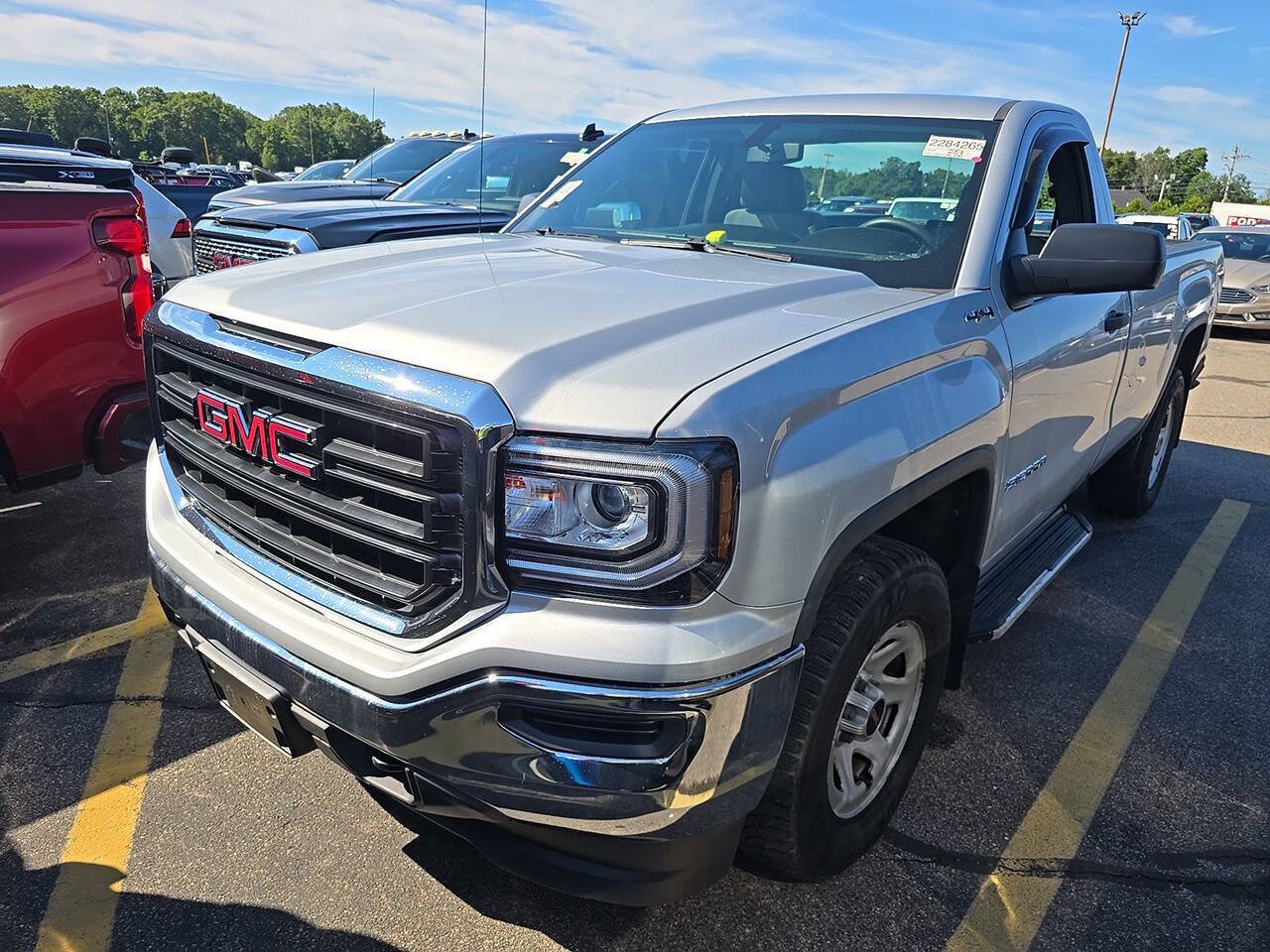 Used 2017 GMC Sierra 1500 4x4 Regular Cab w/ Snow Plow Prep Package