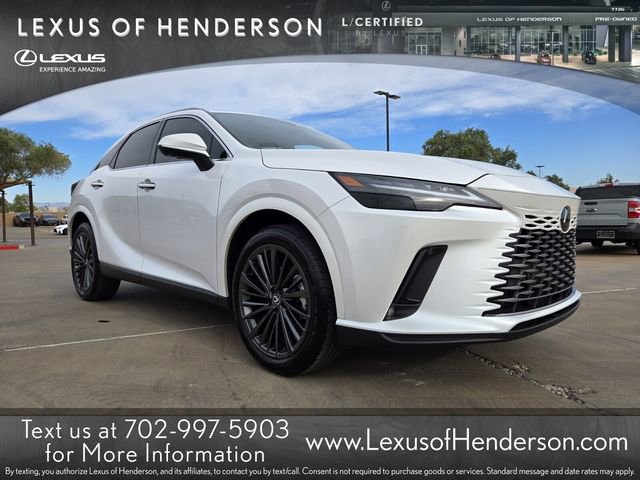 Certified 2025 Lexus RX 350h w/ Convenience Package