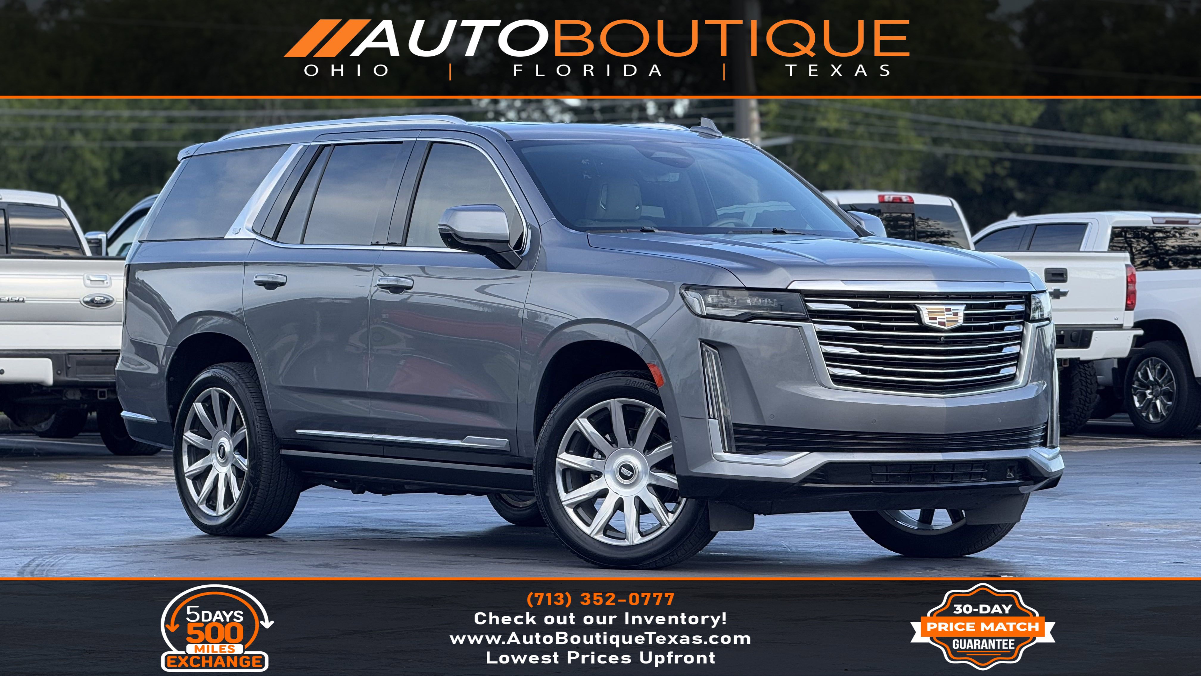 Used 2021 Cadillac Escalade Premium Luxury Platinum