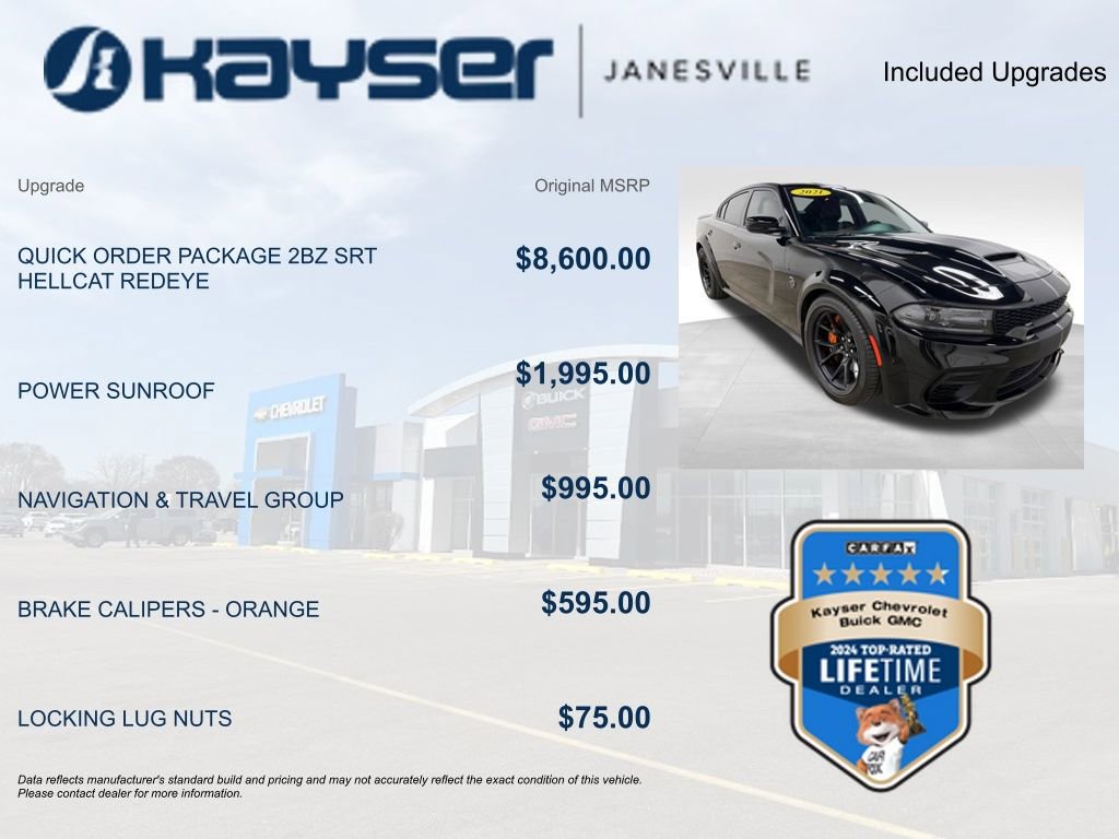 Used 2021 Dodge Charger SRT Hellcat image 2