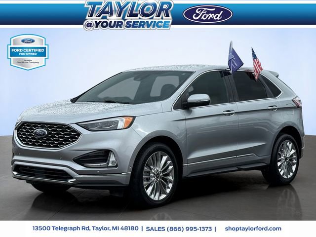 Certified 2023 Ford Edge Titanium w/ Equipment Group 301A AWD/4WD image 1