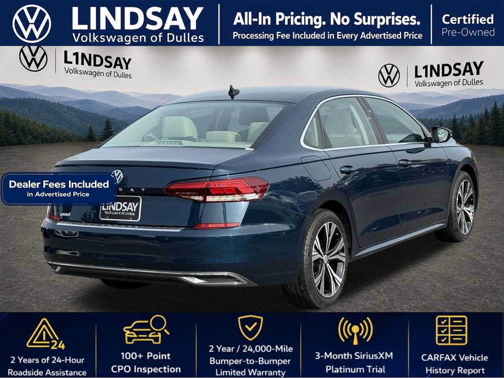 Certified 2021 Volkswagen Passat 2.0T SE FWD image 9