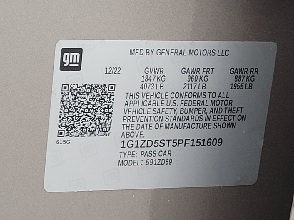 Used 2023 Chevrolet Malibu LT w/ Driver Confidence Package FWD image 33