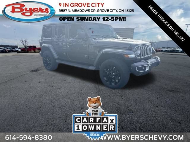Used 2025 Jeep Wrangler Unlimited Sahara AWD/4WD image 1