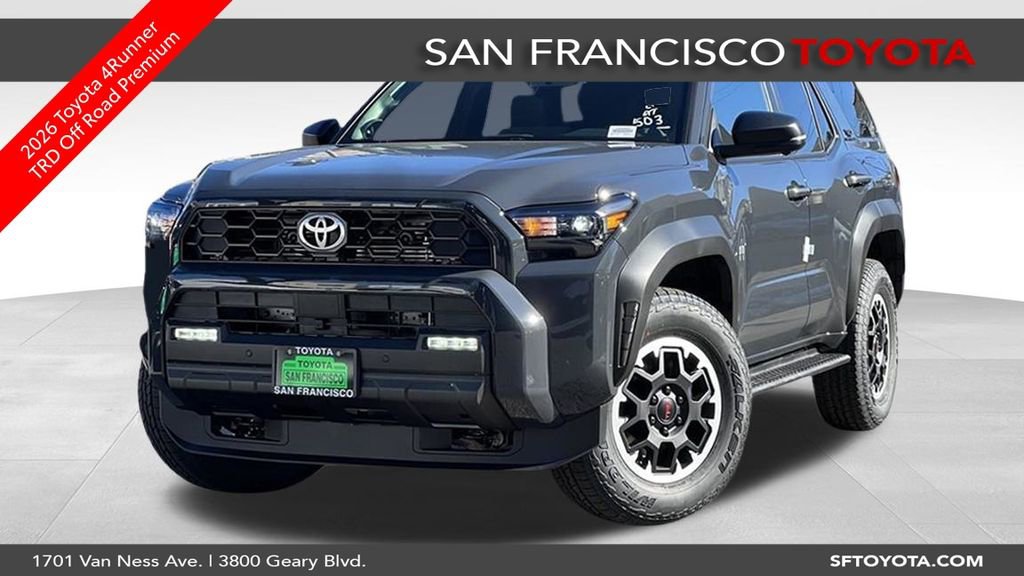 New 2026 Toyota 4Runner TRD Off-Road Premium