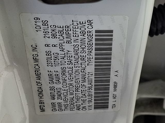 Used 2020 Acura TLX w/ Technology Package FWD image 34