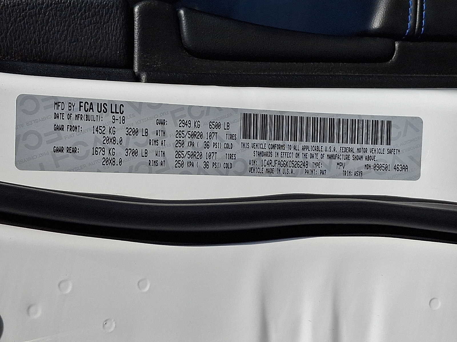 Certified 2019 Jeep Grand Cherokee Laredo AWD/4WD image 26