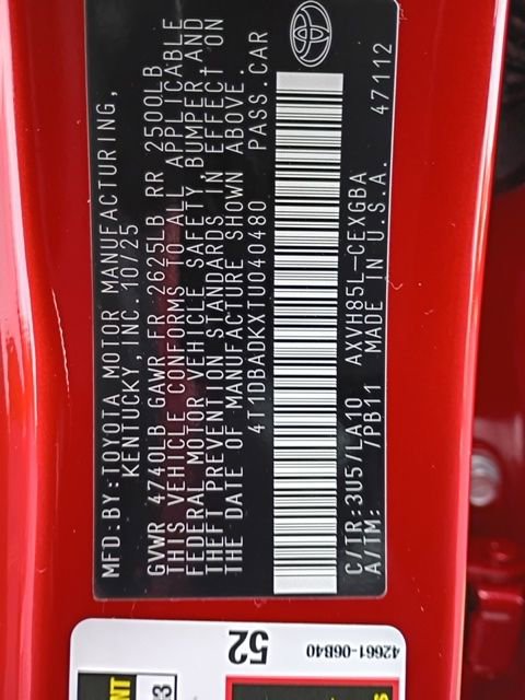 New 2026 Toyota Camry XLE image 24