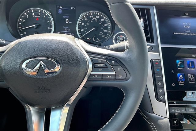 Used 2022 INFINITI Q60 3.0t Luxe w/ Cargo Package RWD image 11