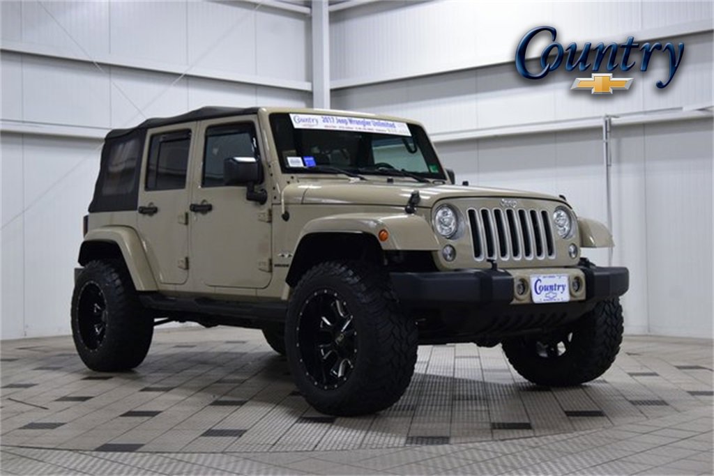 Used 2017 Jeep Wrangler Unlimited Sahara