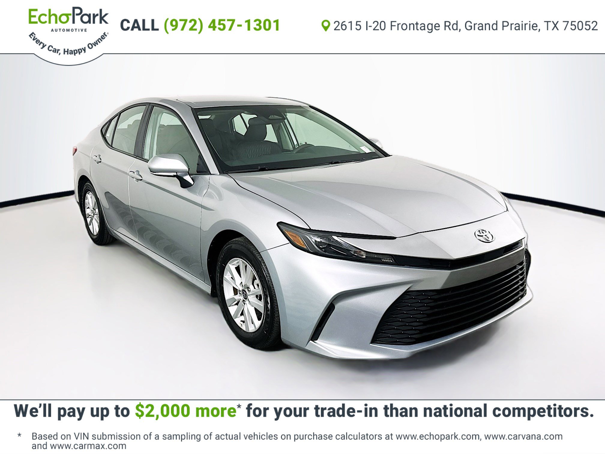 Used 2025 Toyota Camry LE image 1